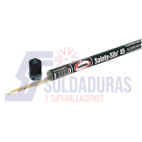 HARRIS - SOLDADURA SAFETY SILV 45T 1/16